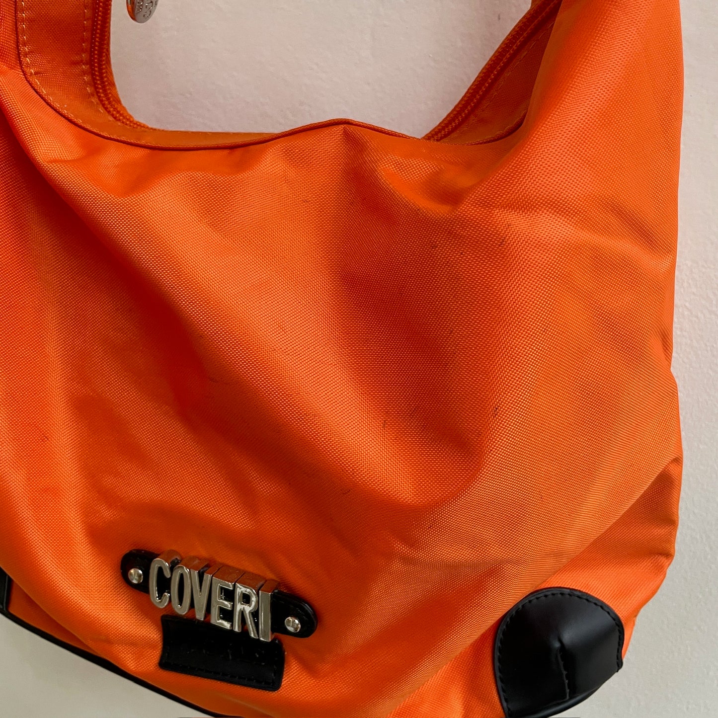 Orangene Hobo Tasche
